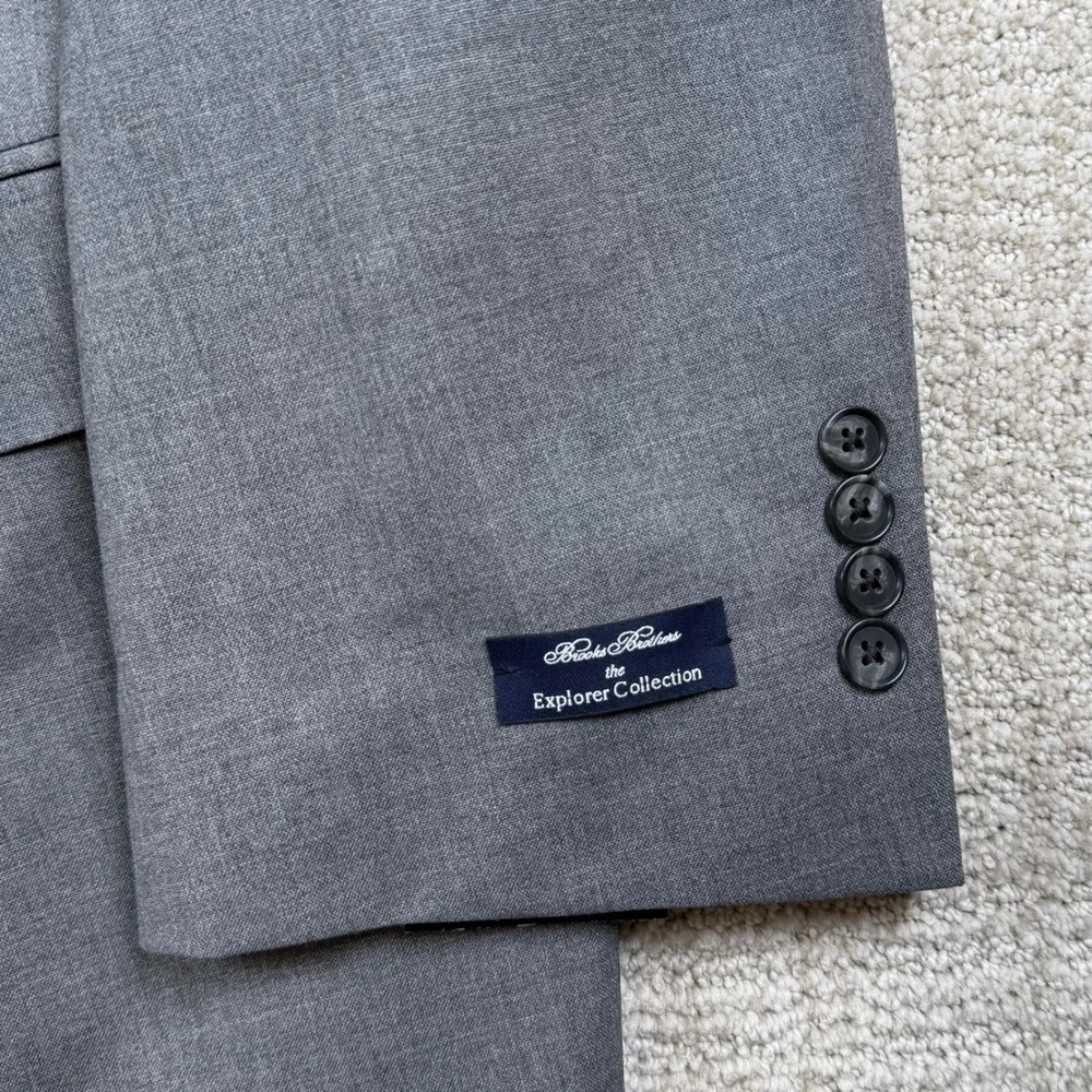 NEW Brooks Brothers Mens 54L Explorer Collection Vitale Barberis Canonico Blazer